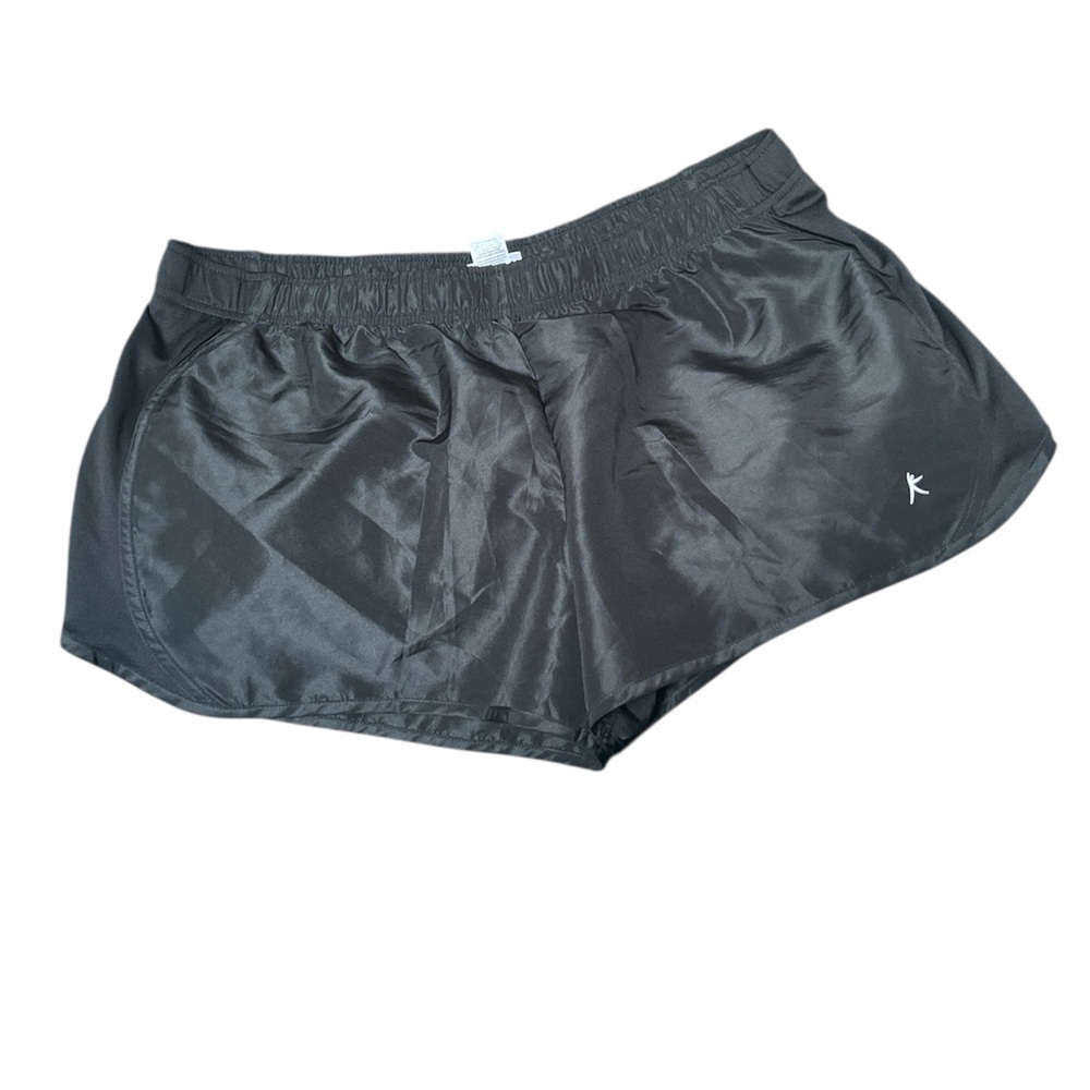 Danskin Black Athletic Shorts XL 16-18 lined shorts